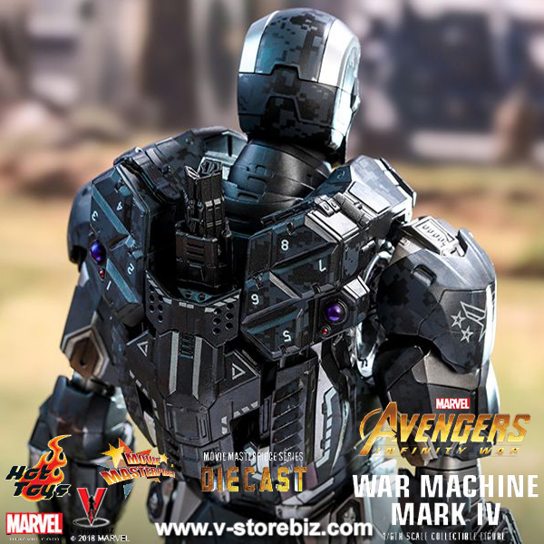 Hot Toys MMS499D26 Avengers: Infinity War War Machine Mark IV 