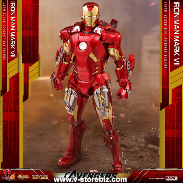 Hot Toys MMS500D27 The Avengers Iron Man Mark VII