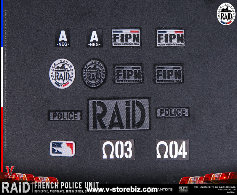 DAM 78061 French Police Unit - Raid In Paris