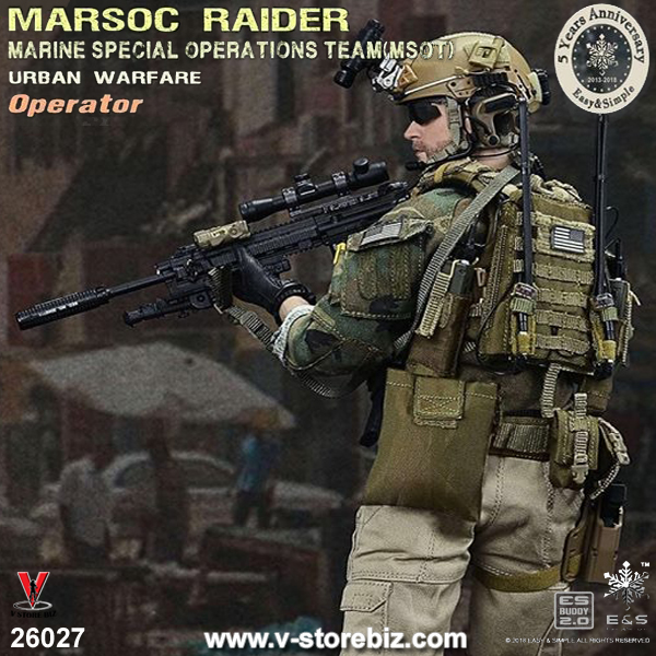 E&S 26027 5th Anniversary MARSOC Raider MSOT Urban Warfare
