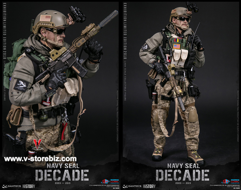 DAMTOYS 78060 Decade Navy SEAL 2003-2013 SHCC 2018 Exclusive