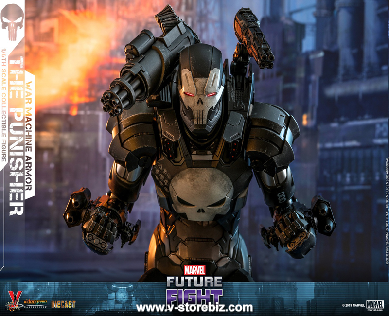 Hot Toys VGM33D28 Marvel Future Fight The Punisher (War Machine Armor)