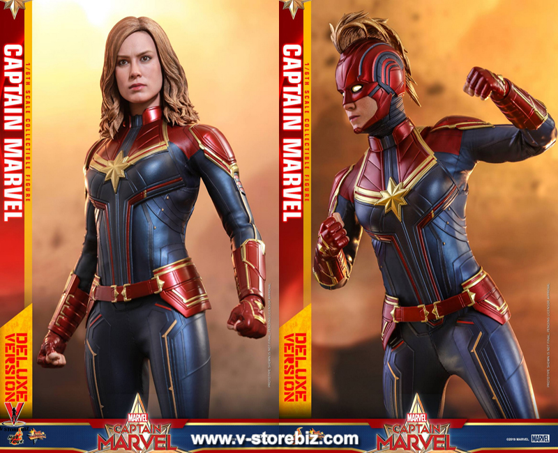 Hot Toys MMS522 Captain Marvel (Deluxe Version)