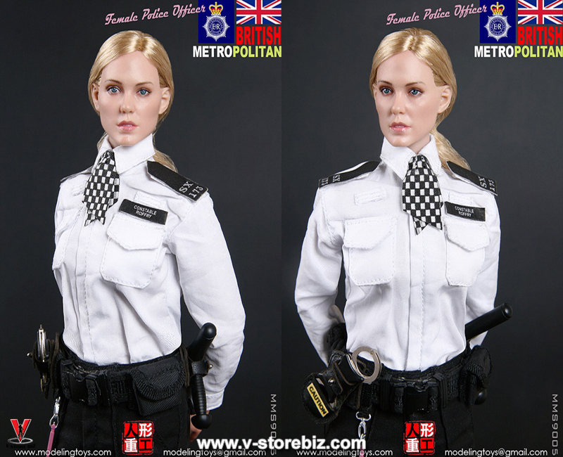 Modeling Toys MMS9005 British MPS Female Police Officer