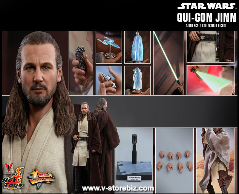 Hot Toys MMS525 Star Wars Episode I : The Phantom Menace Qui-Gon Jinn