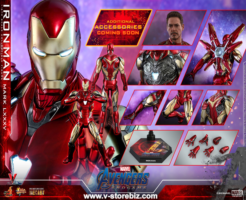 Hot Toys MMS528D30 Avengers: Endgame Iron Man Mark LXXXV