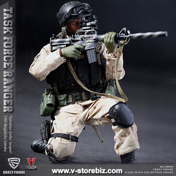 Crazy Figure LW004 US Delta Force Sniper "Operation Gothic Serpent" Mogadishu, Somalia