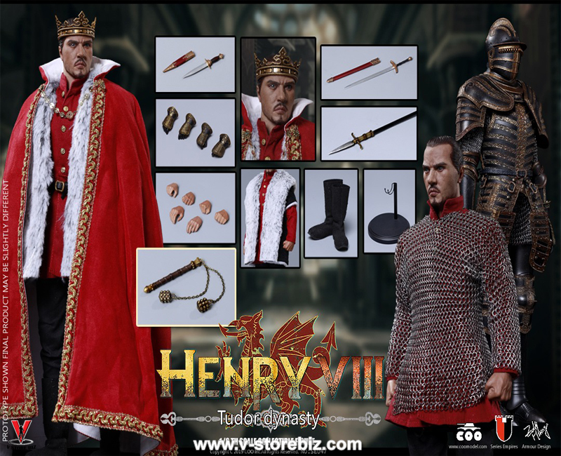 Coomodel SE047 Henry VIII (Tudor Dynasty Version)