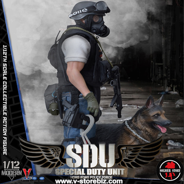 Soldier Story SSM003 Hong Kong SDU K-9 Handler