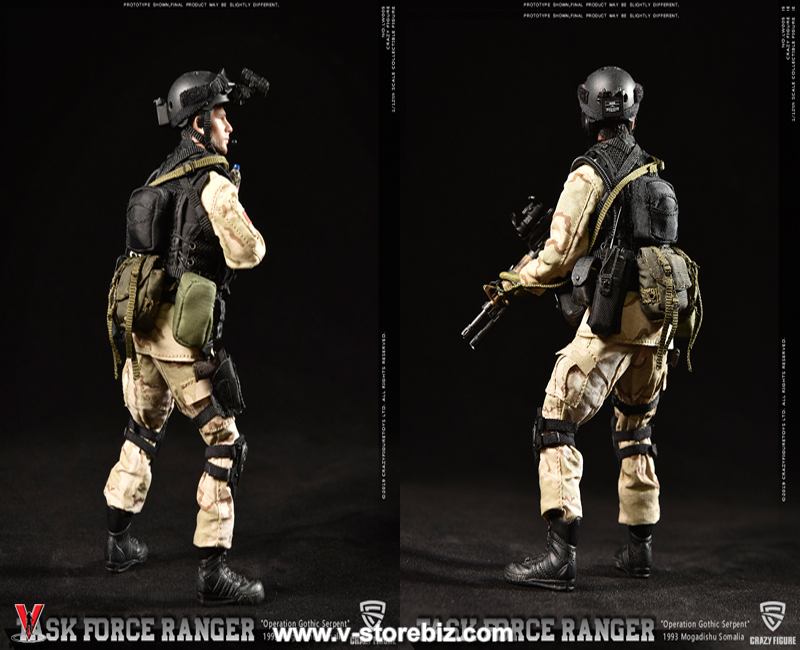 Crazy Figure LW005 US Delta Force Master Sergeant "Operation Gothic Serpent"