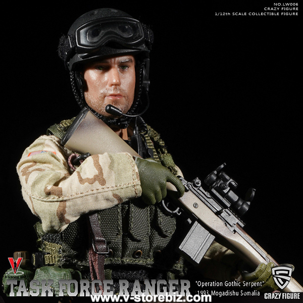 ミリタリー DELTA FORCE TEAM LEADER TASK FORCE 1:6 Delta Force Team Leader Task Force Ranger | Man of