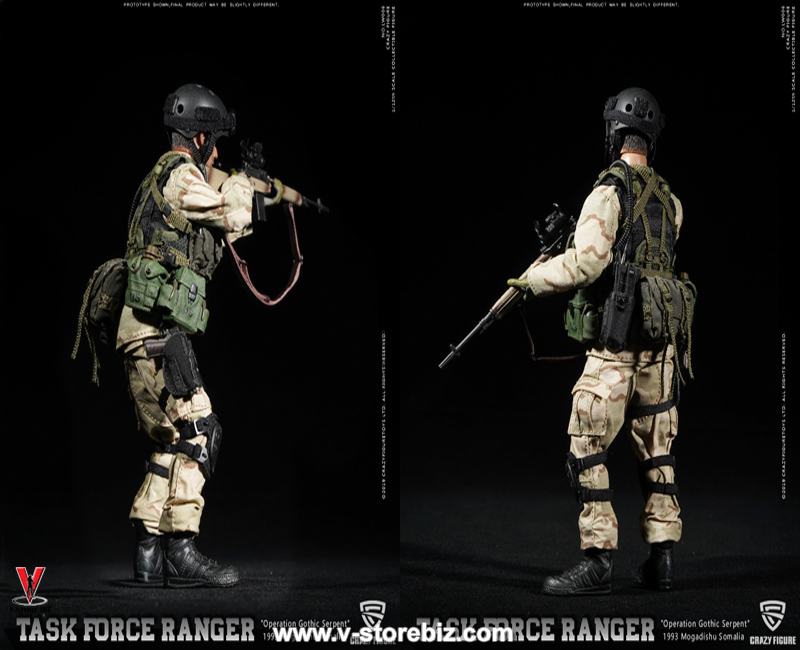 Crazy Figure LW006 US Delta Force M-14 Sniper "Operation Gothic Serpent"