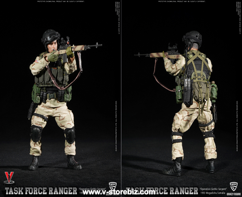 Crazy Figure LW006 US Delta Force M-14 Sniper "Operation Gothic Serpent"