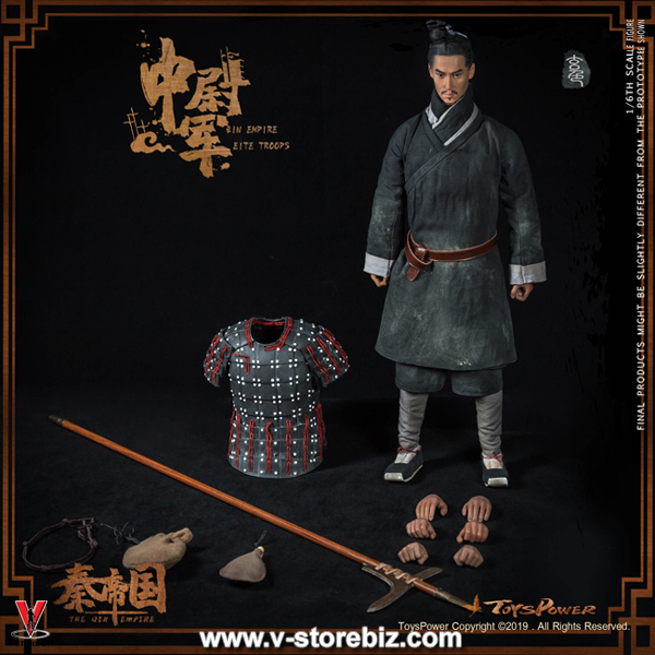 Toys Power CT012-B Qin Empire Terracotta Warriors Black