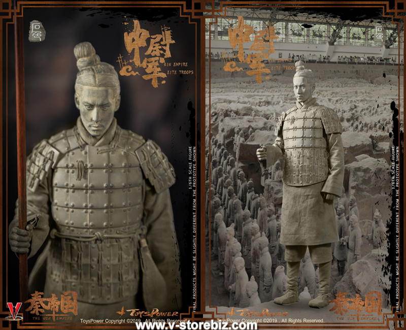 Toys Power CT012-C Qin Empire Terracotta Warriors (Stone Version)