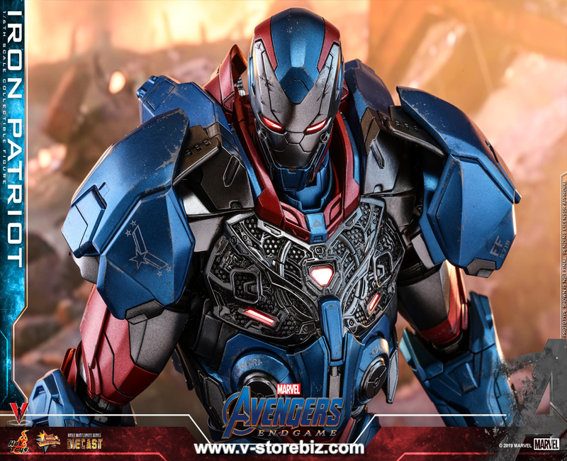 Hot Toys MMS547D34 Avengers: Endgame Iron Patriot