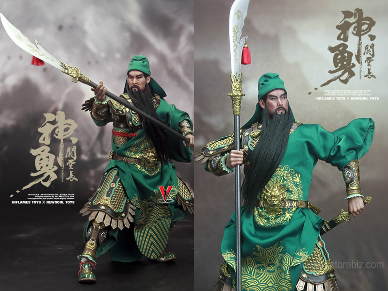 Inflames Toys X Newsoul Toys IFT-007 GUAN YU The spirit of Chinese civilization