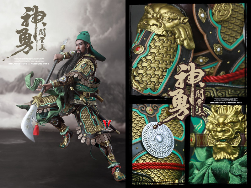 Inflames Toys X Newsoul Toys IFT-007 GUAN YU The spirit of Chinese civilization