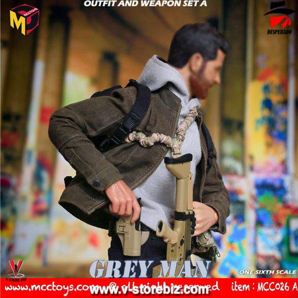 MCCTOYS MCC026A GREYMAN Outfit & Weapon 