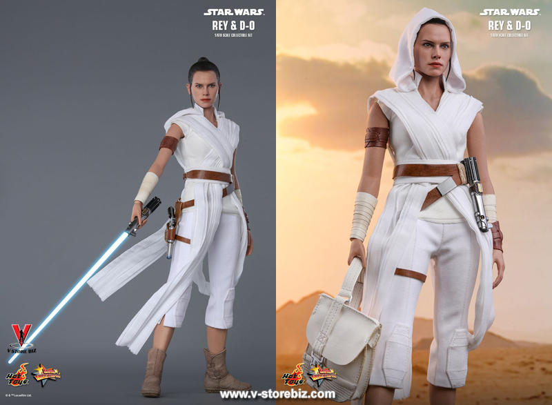 Hot Toys MMS559 Star Wars The Rise of Skywalker Rey and D-O