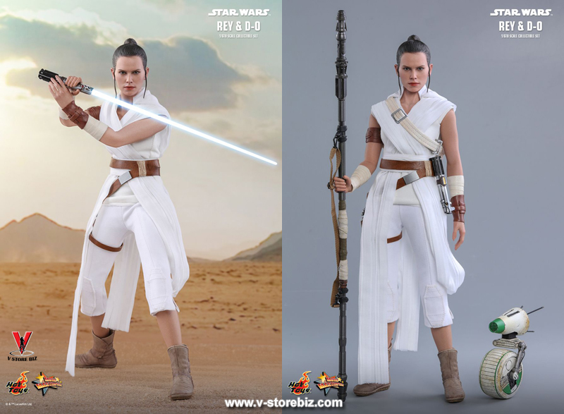 Hot Toys MMS559 Star Wars The Rise of Skywalker Rey and D-O