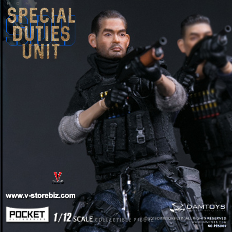 DAMToys PES007 1/12 Pocket Elite Series Hong Kong SDU FAI Sir 