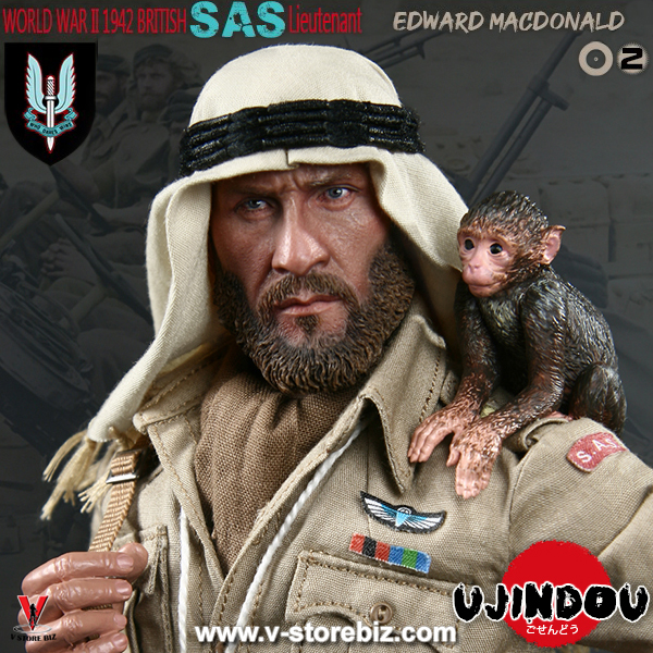 Ujindou U9002 WWII British SAS Lieutenant Edward MacDonald 1942