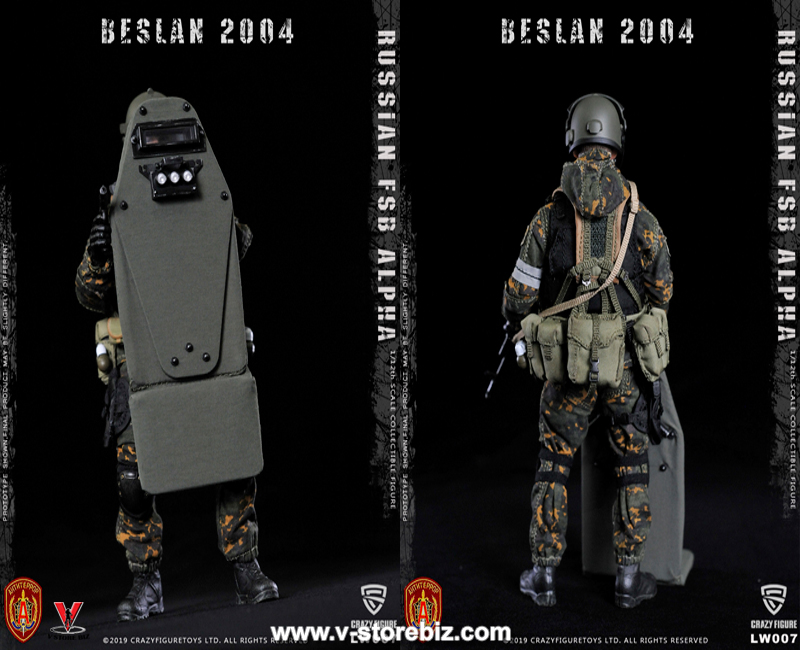 Crazy Figure LW007 Russian FSB Alpha Heavy Shield Hand