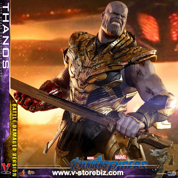 Hot Toys MMS564 Avengers: Endgame Thanos (Battle Damaged Version)