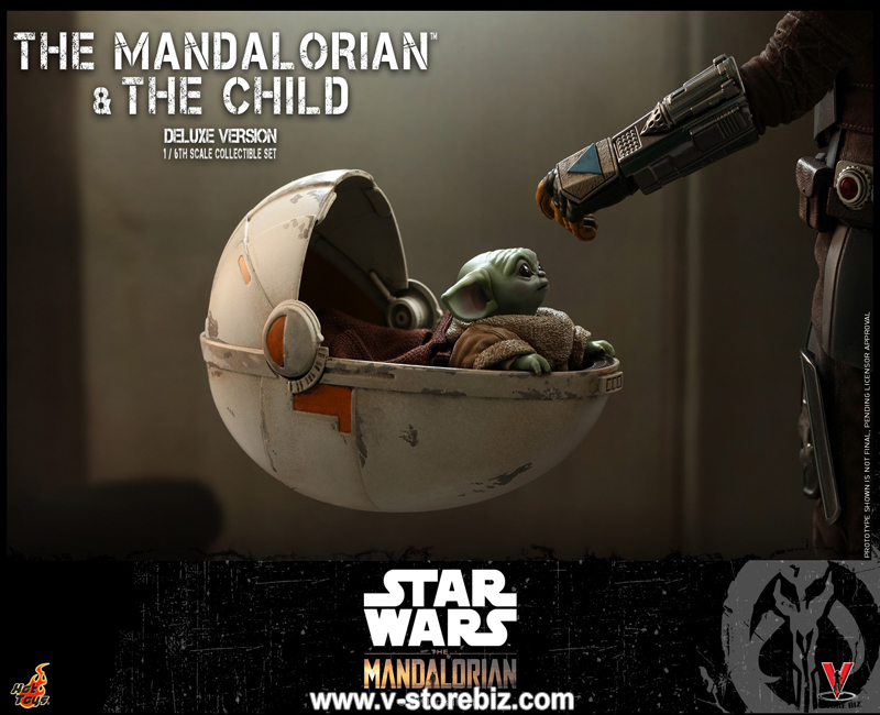 Hot Toys TMS015 The Mandalorian and The Child Collectible Set (Deluxe Version)