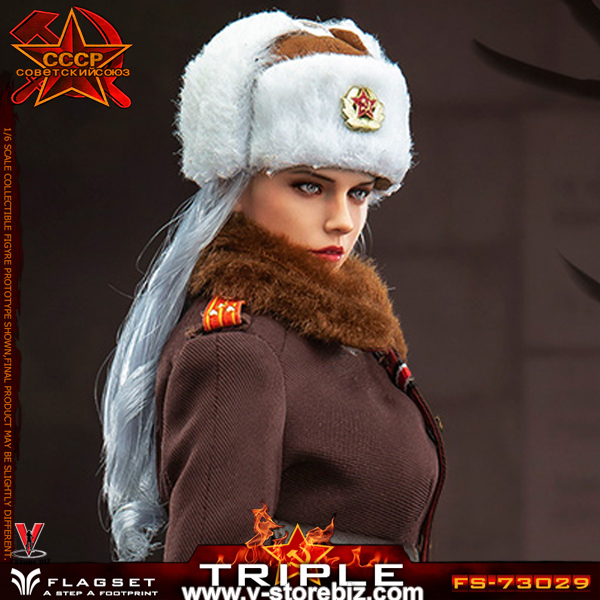 Flagset 73029 Red Alert Soviet Female Officer Katyusha 