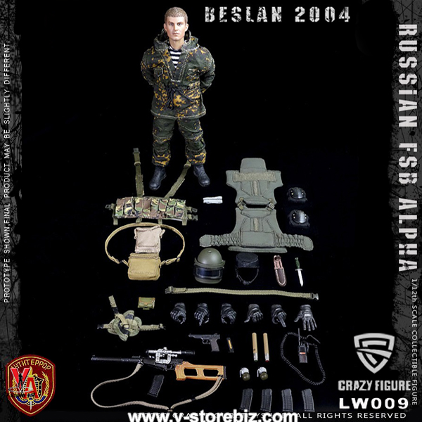 Crazy Figure LW009 1/12 Russian Alpha Special Forces Sniper  