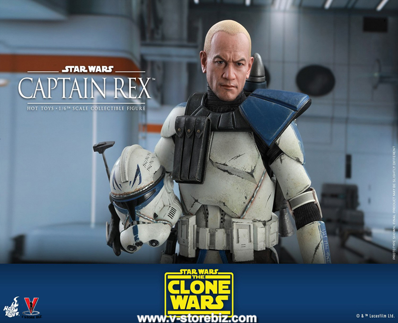 Hot Toys TMS018 Star Wars: The Clone Wars - Captain Rex