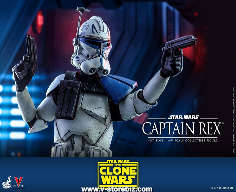 Hot Toys TMS018 Star Wars: The Clone Wars - Captain Rex