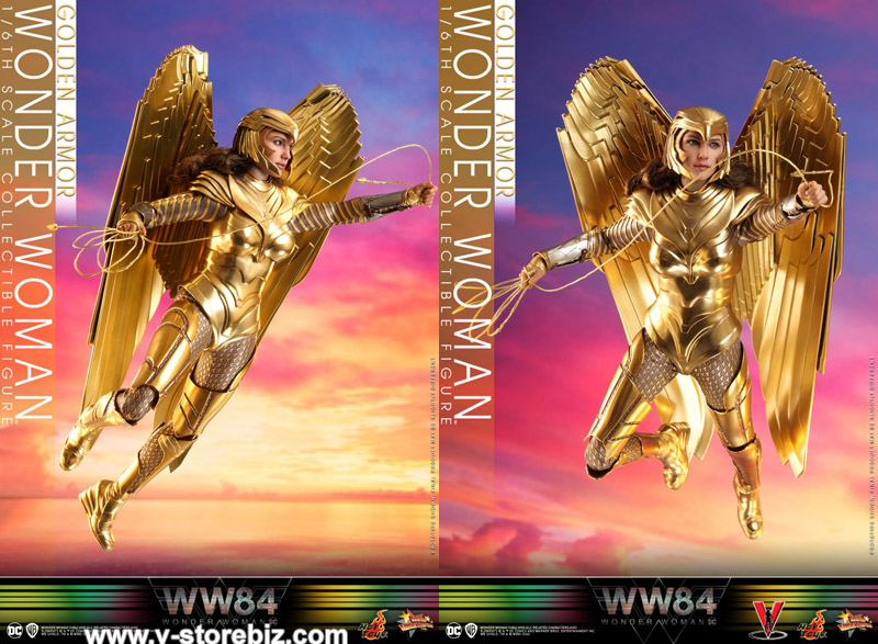 Hot Toys MMS577 Wonder Woman 1984 Golden Armor Wonder Woman