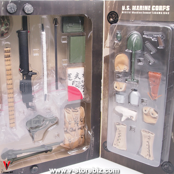 Soldier Story SS049 WWII US Marine Crops M1917A1 Gunner (1943 Tarawa)