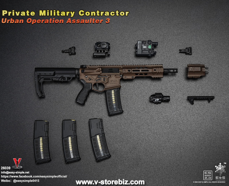 E&S 26039 Private Military Contractor Urban Operation Assaulter 3