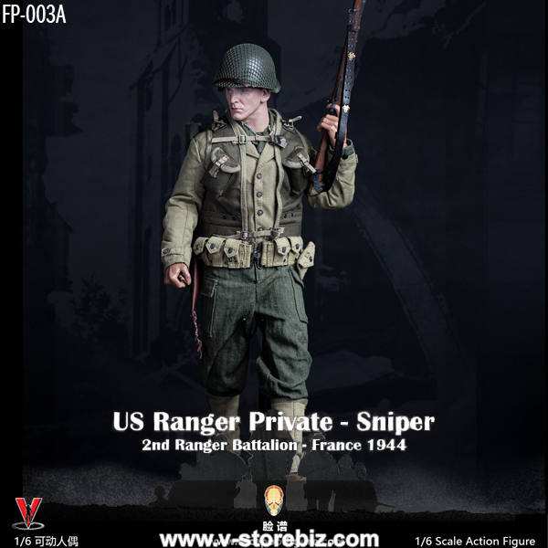 Facepool FP003A US 2nd Ranger Battalion Private Sniper 
