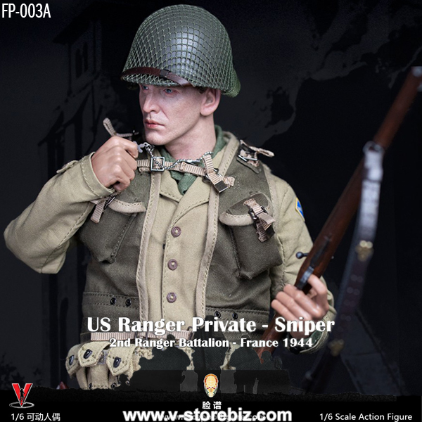 Facepool FP003A US 2nd Ranger Battalion Private Sniper 