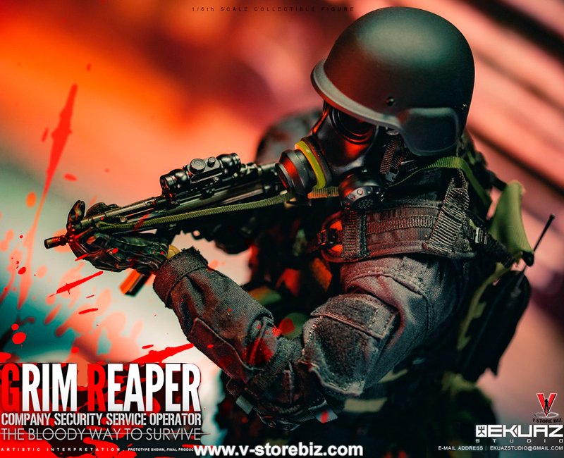 Ekuaz Studio EKS05 Company Security Service Operator Grim Reaper 