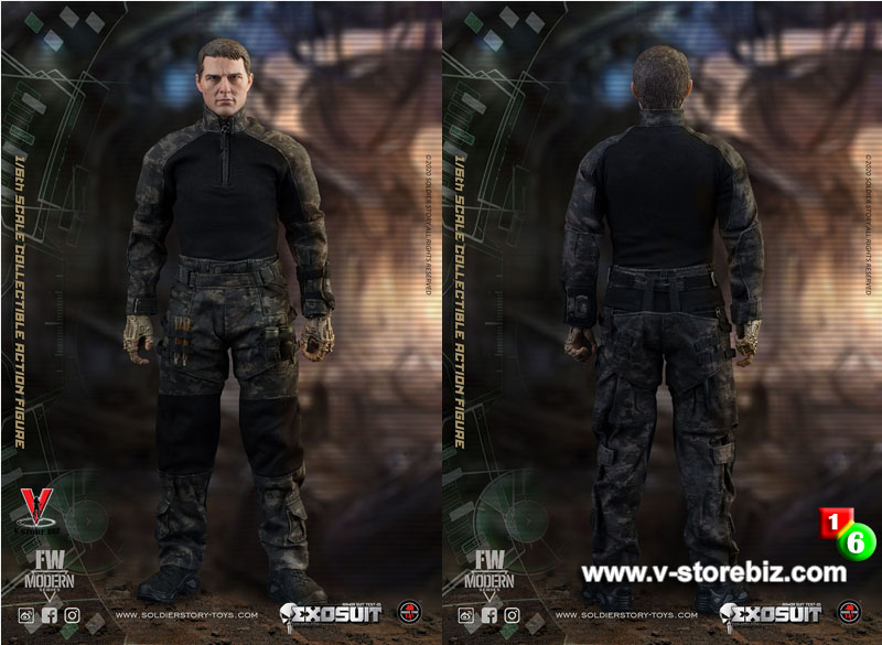 Soldier Story SS122 EXO-Skeleton Armor Suit Test 01