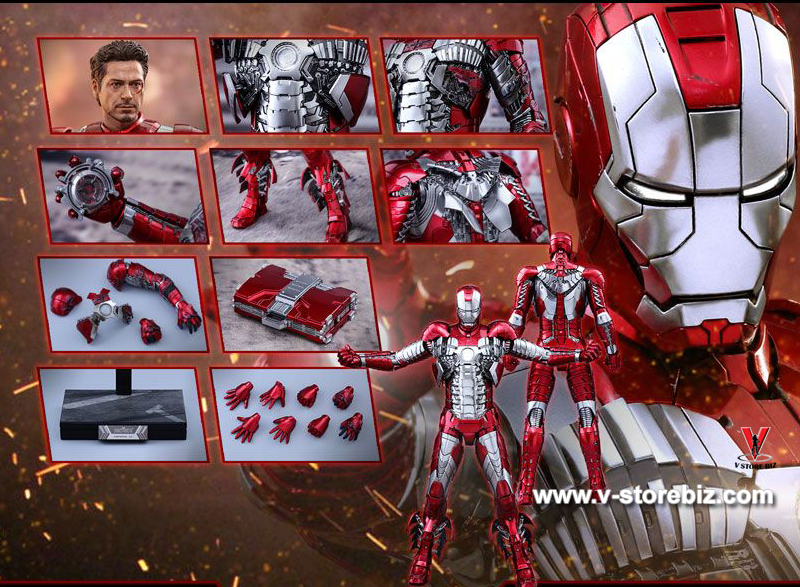 Hot Toys MMS400D18 Iron Man 2 Iron Man Mark V