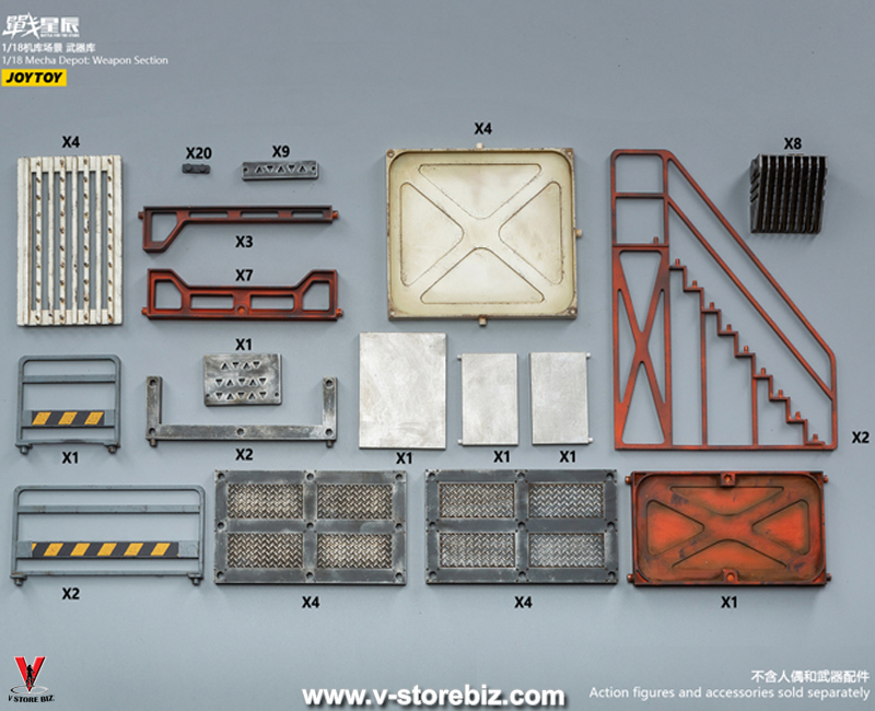 [SOLD OUT] JOYTOY 1/18 Scale Mecha Depot Weapon Section