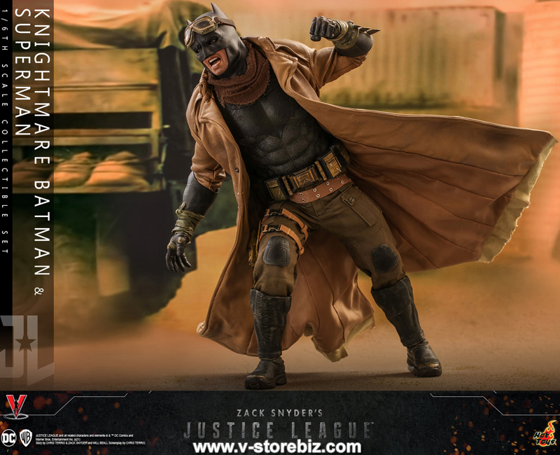 Hot Toys TMS038 Zack Snyder's Justice League : Knightmare Batman & Superman