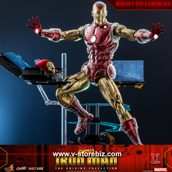 Hot Toys CMS08D38 Marvel Comics - Iron Man [The Origins Collection] (Deluxe Version)