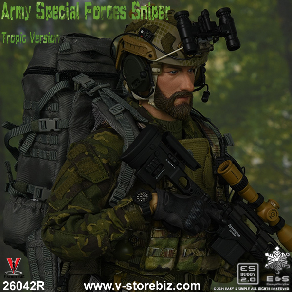 E&S 26042R Army Special Forces Sniper (Tropic Version)