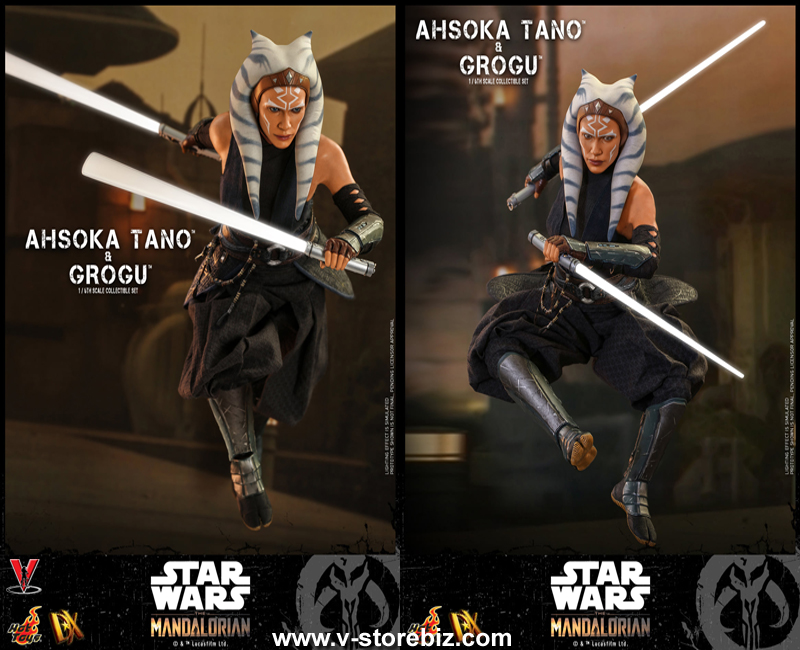 Hot Toys DX21 Star Wars: The Mandalorian - Ahsoka Tano & Grogu