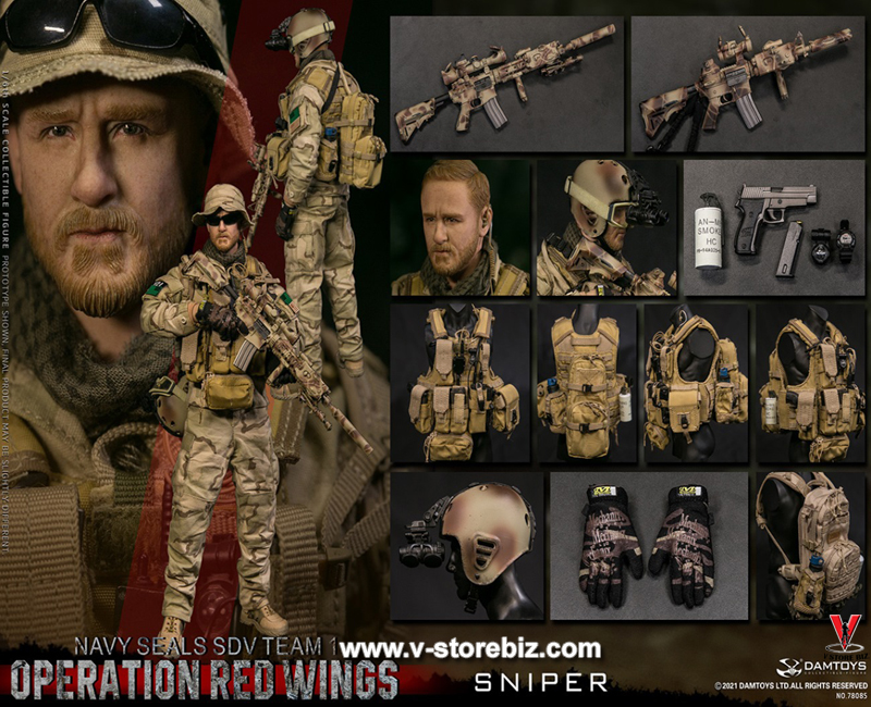 DAMTOYS 78085 Operation Red Wings SEAL SDV Team 1 Sniper