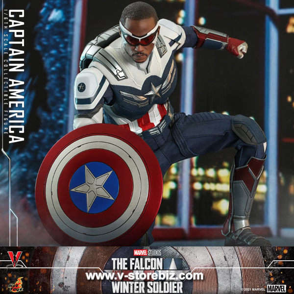 Hot Toys TMS040 The Falcon and the Winter Soldier Captain America