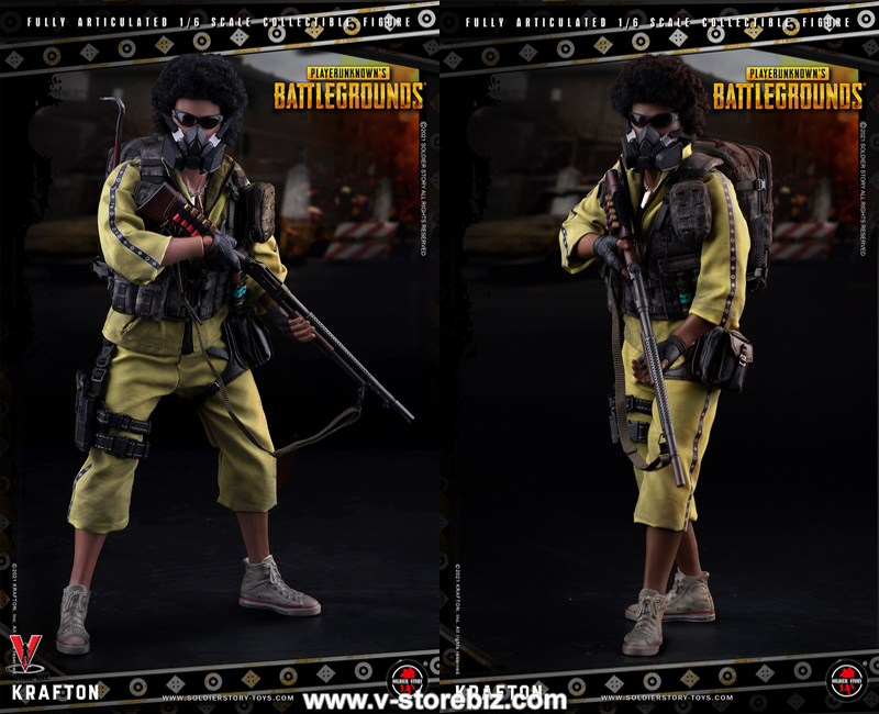 Soldier Story SSG-003 Player Unknown's Battlegrounds - Yellow Sportswear